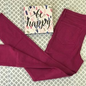 Tall Old Navy Pink Rockstar Jeans